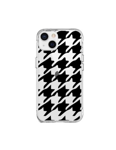 iPhone 15 Plus Case Vichy Gros Carre Black Clear - Petit Griffin