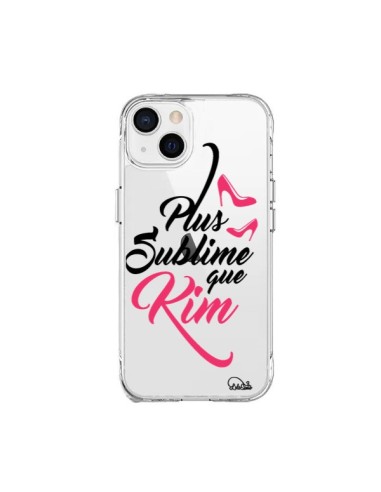 Coque iPhone 15 Plus Plus sublime que Kim Transparente - Lolo Santo