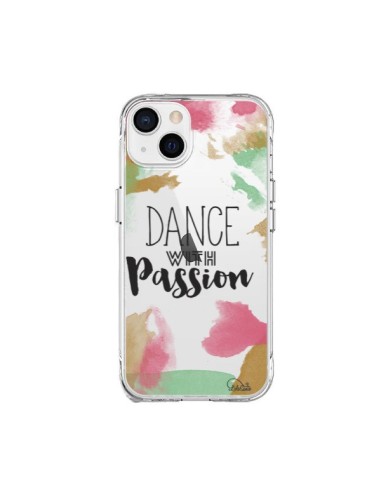 Coque iPhone 15 Plus Dance With Passion Transparente - Lolo Santo