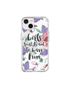 iPhone 15 Plus Case Girl Divertente Clear - Lolo Santo
