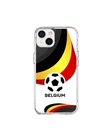 Coque iPhone 15 Plus Equipe Belgique Football - Madotta