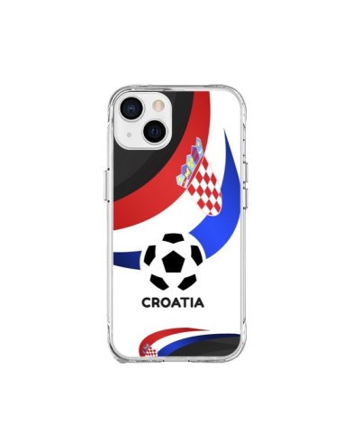 Coque iPhone 15 Plus Equipe Croatie Football - Madotta