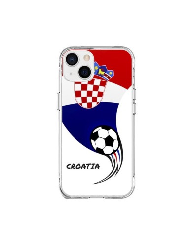 Coque iPhone 15 Plus Equipe Croatie Croatia Football - Madotta