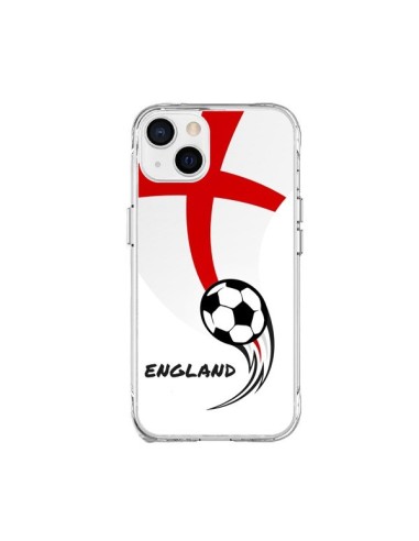 Coque iPhone 15 Plus Equipe Angleterre England Football - Madotta