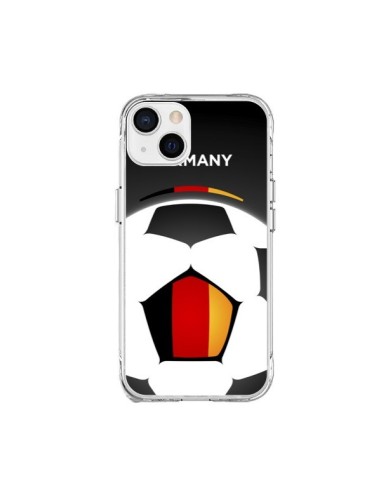 Coque iPhone 15 Plus Allemagne Ballon Football - Madotta