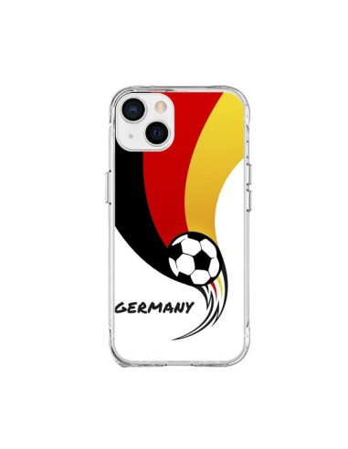 Coque iPhone 15 Plus Equipe Allemagne Germany Football - Madotta