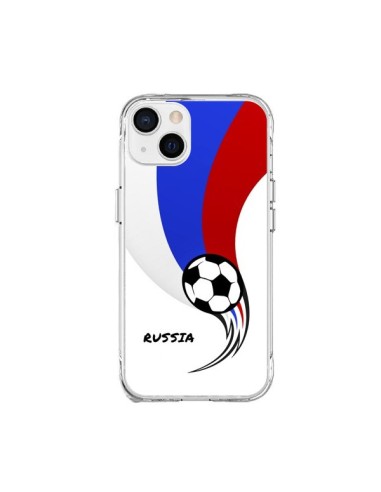Coque iPhone 15 Plus Equipe Russie Russia Football - Madotta