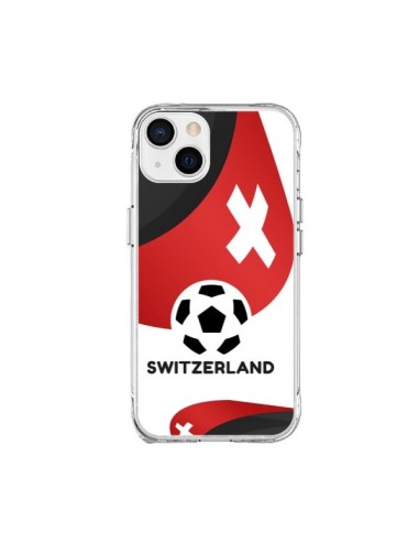 Coque iPhone 15 Plus Equipe Suisse Football - Madotta