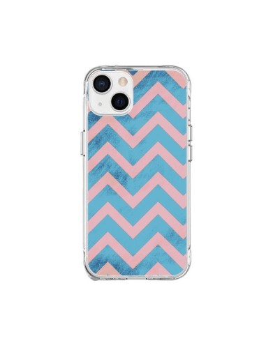 Coque iPhone 15 Plus Azteque Chevron Sunset - Mary Nesrala