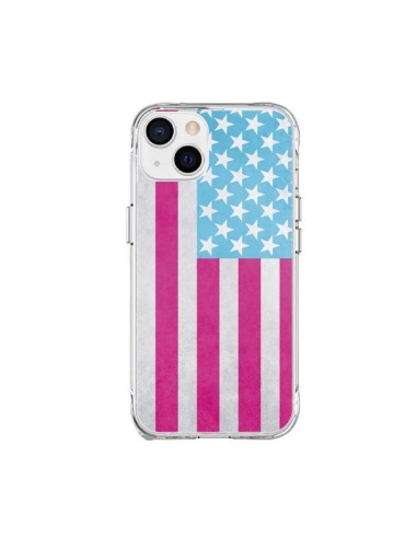 iPhone 15 Plus Case Flag USA Vintage - Mary Nesrala