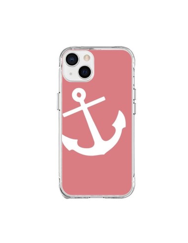 Coque iPhone 15 Plus Ancre Corail - Mary Nesrala