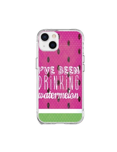 Coque iPhone 15 Plus Pasteque Watermelon - Mary Nesrala