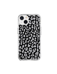 Coque iPhone 15 Plus Leopard Gris - Mary Nesrala