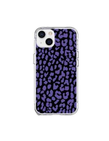 Cover iPhone 15 Plus Leopardo Viola - Mary Nesrala