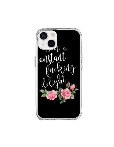 iPhone 15 Plus Case Fucking Delight Flowers - Maryline Cazenave