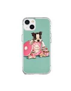 Coque iPhone 15 Plus Chien Dog Cupcakes Gateau Boite -...
