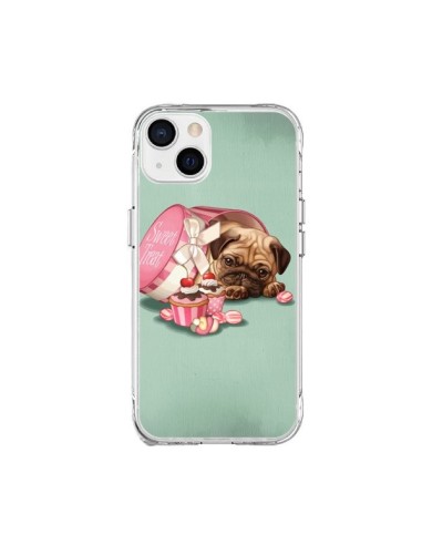 Cover iPhone 15 Plus Cane Cupcakes Torta Bonbon Boite - Maryline Cazenave