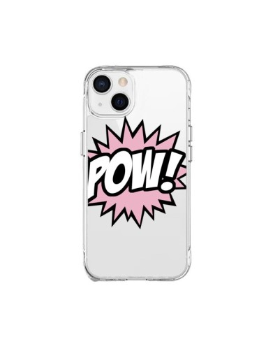 Coque iPhone 15 Plus Pow Transparente - Maryline Cazenave