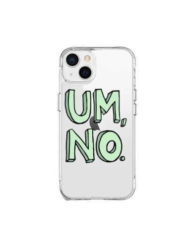 Cover iPhone 15 Plus Um, No Trasparente - Maryline Cazenave