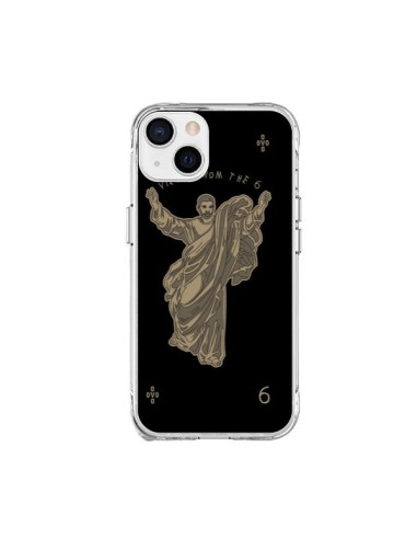 Coque iPhone 15 Plus God Black Drake Chanteur Jeu Cartes - Mikadololo