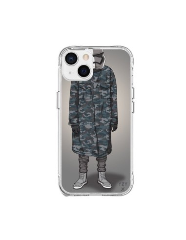 Cover iPhone 15 Plus White Trooper Soldat Yeezy - Mikadololo