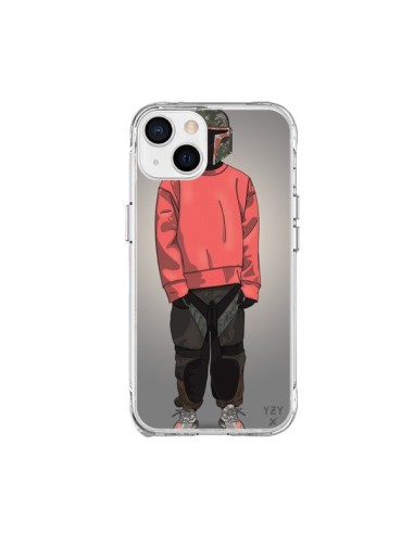 Cover iPhone 15 Plus Pink Yeezy - Mikadololo
