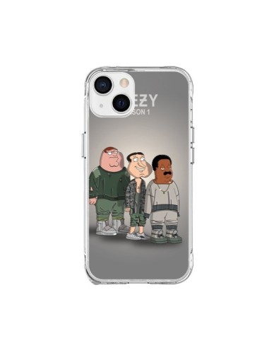 Coque iPhone 15 Plus Squad Family Guy Yeezy - Mikadololo