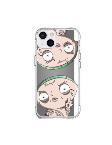 Coque iPhone 15 Plus Stewie Joker Suicide Squad Double - Mikadololo