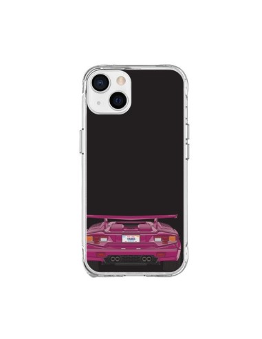 Coque iPhone 15 Plus Yamborhini Voiture - Mikadololo