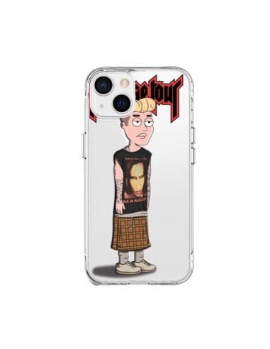 iPhone 15 Plus Case Bieber Marilyn Manson Fan Clear - Mikadololo