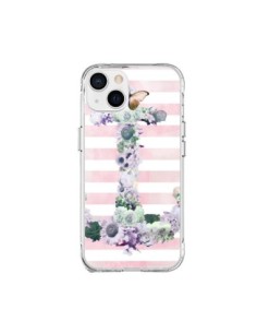 Cover iPhone 15 Plus Ancora Marina Rosa Fiori - Monica...