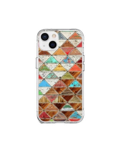 Cover iPhone 15 Plus Amore Pattern Triangolo - Maximilian San