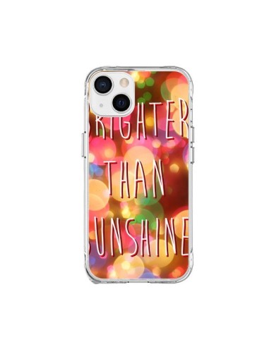 Coque iPhone 15 Plus Brighter Than Sunshine Paillettes - Maximilian San