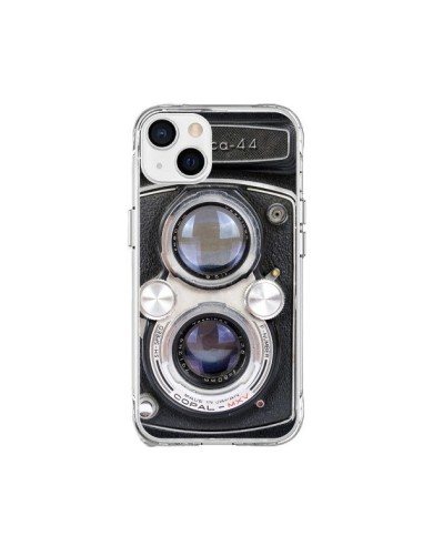 Coque iPhone 15 Plus Vintage Camera Yashica 44 Appareil Photo - Maximilian San