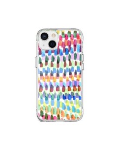 iPhone 15 Plus Case Artsy Strokes Stripes Colorate -...