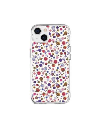 Cover iPhone 15 Plus Peonie Pink - Ninola Design