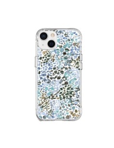 Coque iPhone 15 Plus Smoky Marble Watercolor Pink -...