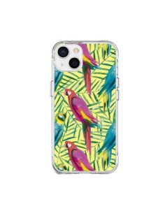 iPhone 15 Plus Case Pappagalli Tropicali Multicolor -...