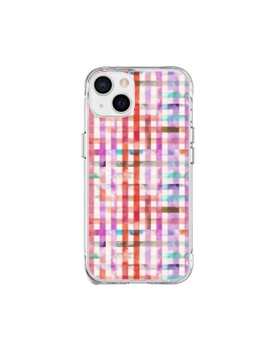 Cover iPhone 15 Plus Pappagallo Tropicale Palme - Ninola Design