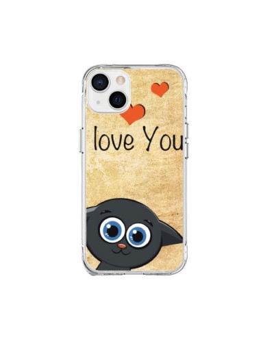 Coque iPhone 15 Plus Cute Cat - Nico