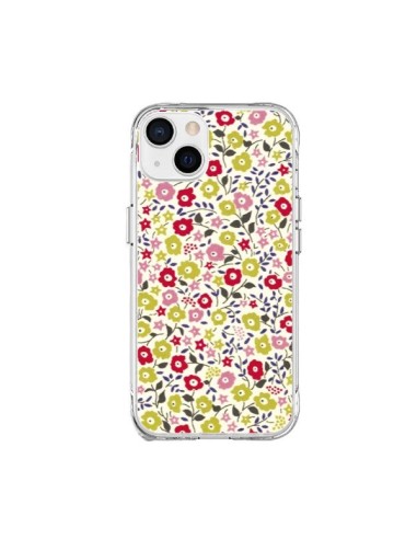 Coque iPhone 15 Plus Liberty Fleurs - Nico