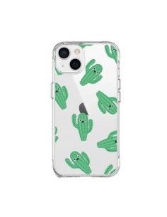 Cover iPhone 15 Plus Cactus Smiley Trasparente - Nico