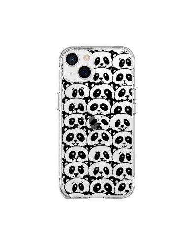 Coque iPhone 15 Plus Panda Par Milliers Transparente - Nico
