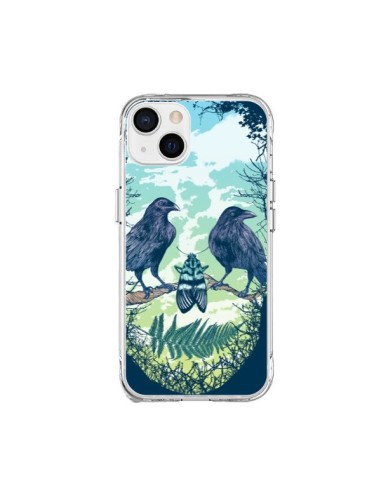 Cover iPhone 15 Plus Teschio Natura - Rachel Caldwell