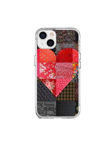 Coque iPhone 15 Plus Coeur Heart Patch - Rachel Caldwell