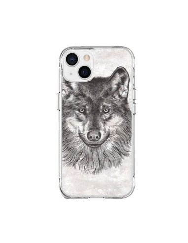 iPhone 15 Plus Case Wolf Grey - Rachel Caldwell