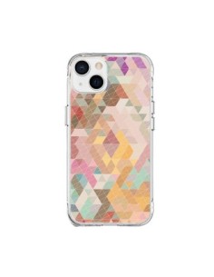 Cover iPhone 15 Plus Azteco Pattern Triangolo - Rachel...