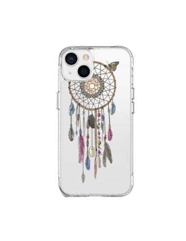 Coque iPhone 15 Plus Attrape-rêves Lakota Transparente - Rachel Caldwell