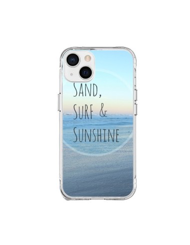 Coque iPhone 15 Plus Sand, Surf and Sunshine - R Delean