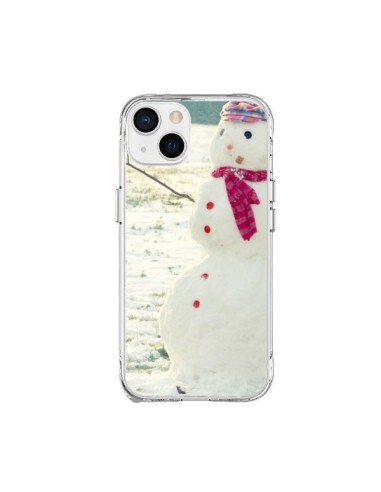 Cover iPhone 15 Plus Pupazzo di neve - R Delean